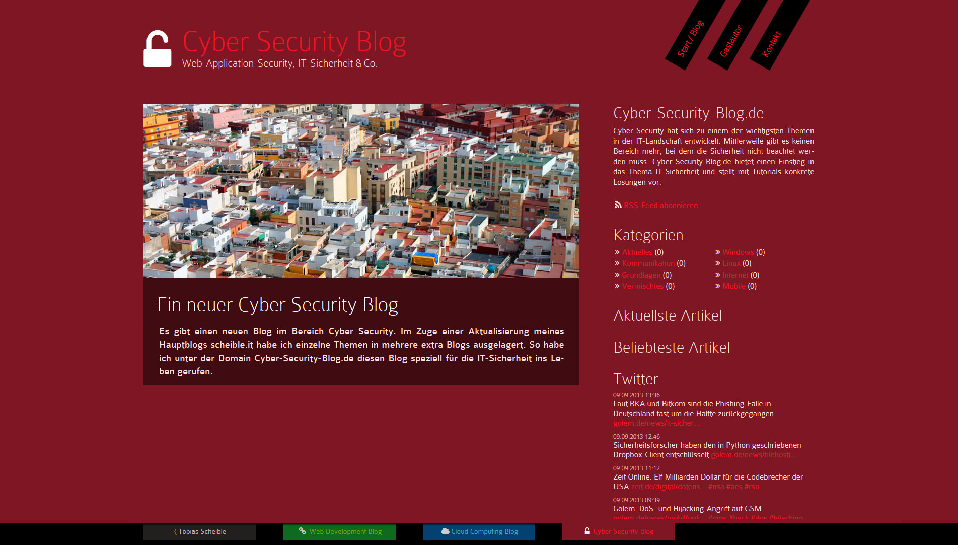 Neuer Blog über IT-Sicherheit