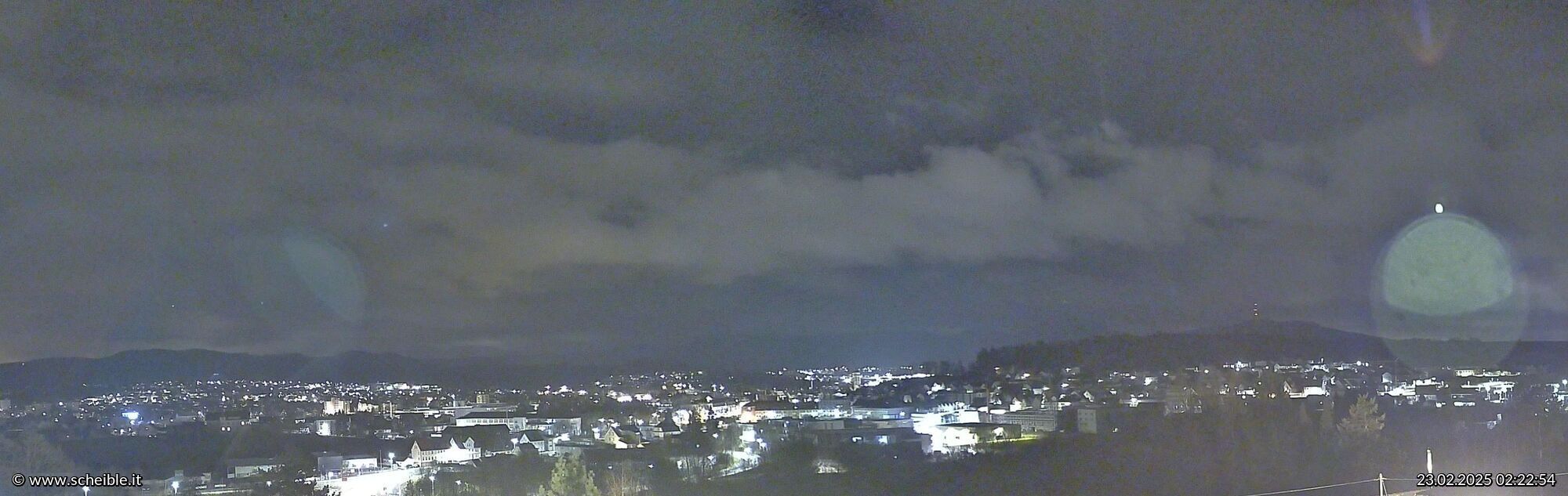 Webcam Stadt Balingen - Blick auf die Innenstadt und den Kirchturm