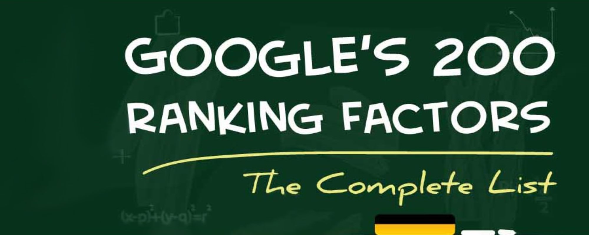 200 Google Rankingfaktoren