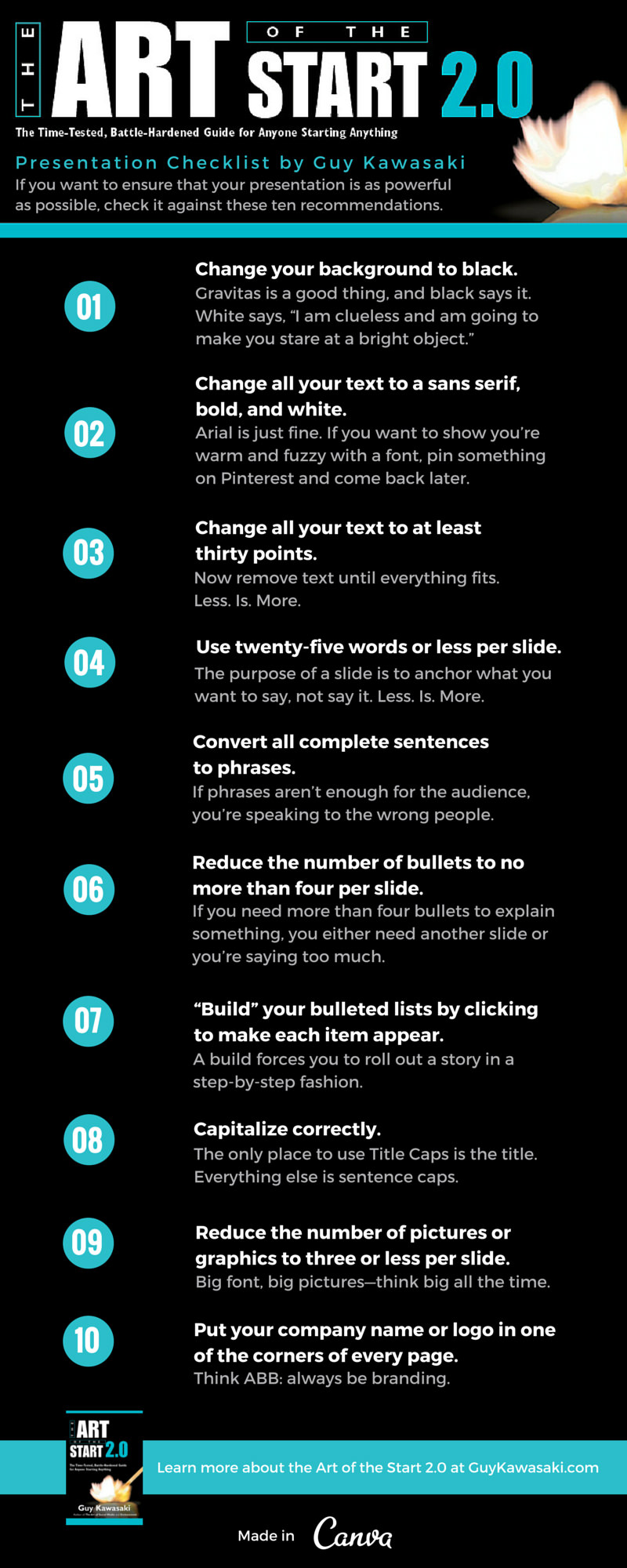 10 Empfehlungen für eine gute Präsentation
