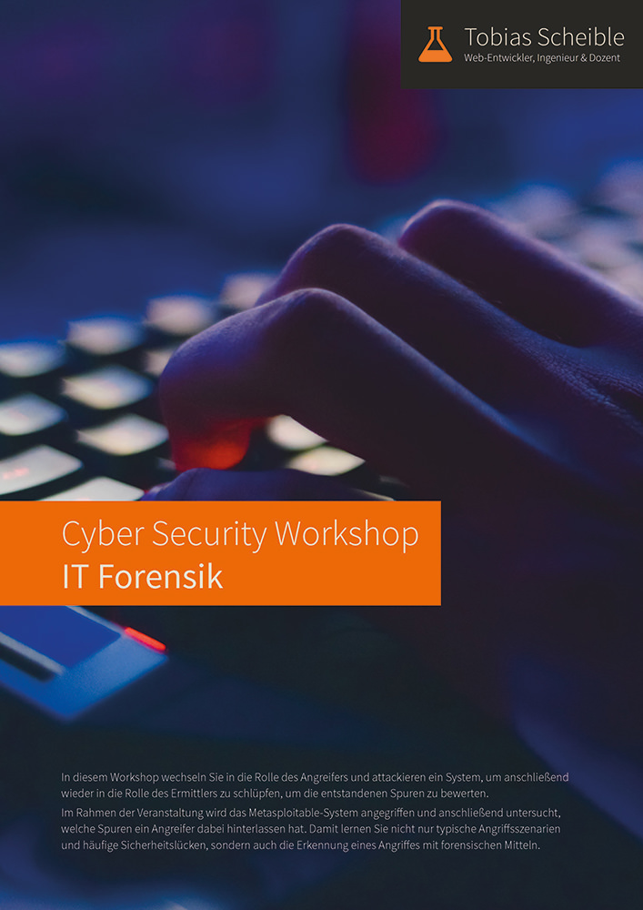 Cyber Security Workshop – IT Forensik