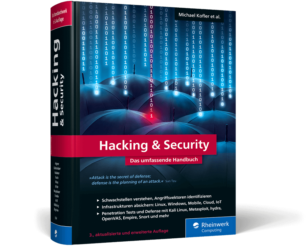 Fachbuch Hacking & Security