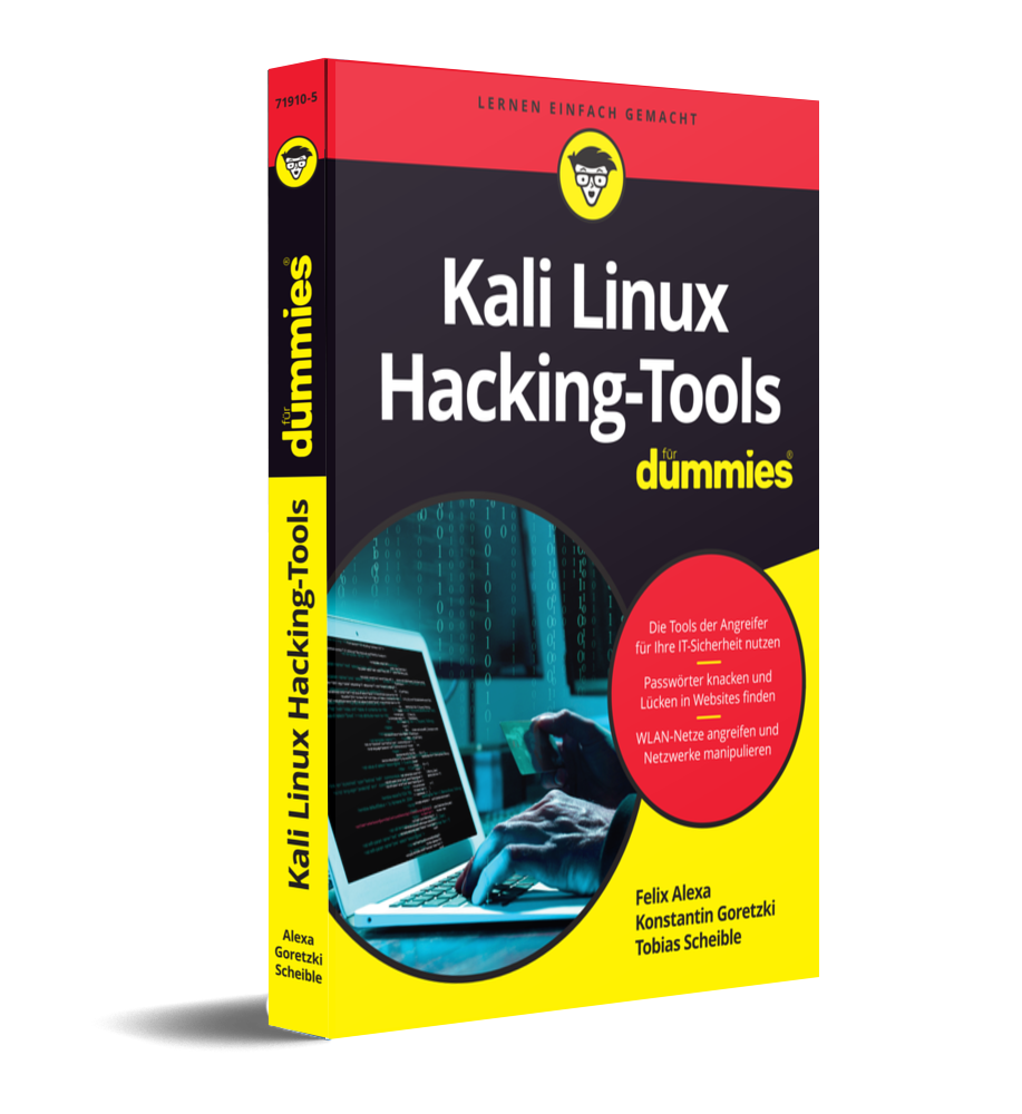 „Kali Linux Hacking-Tools“ Buch